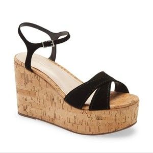 New!!! Schutz Bellina Leather Wedge